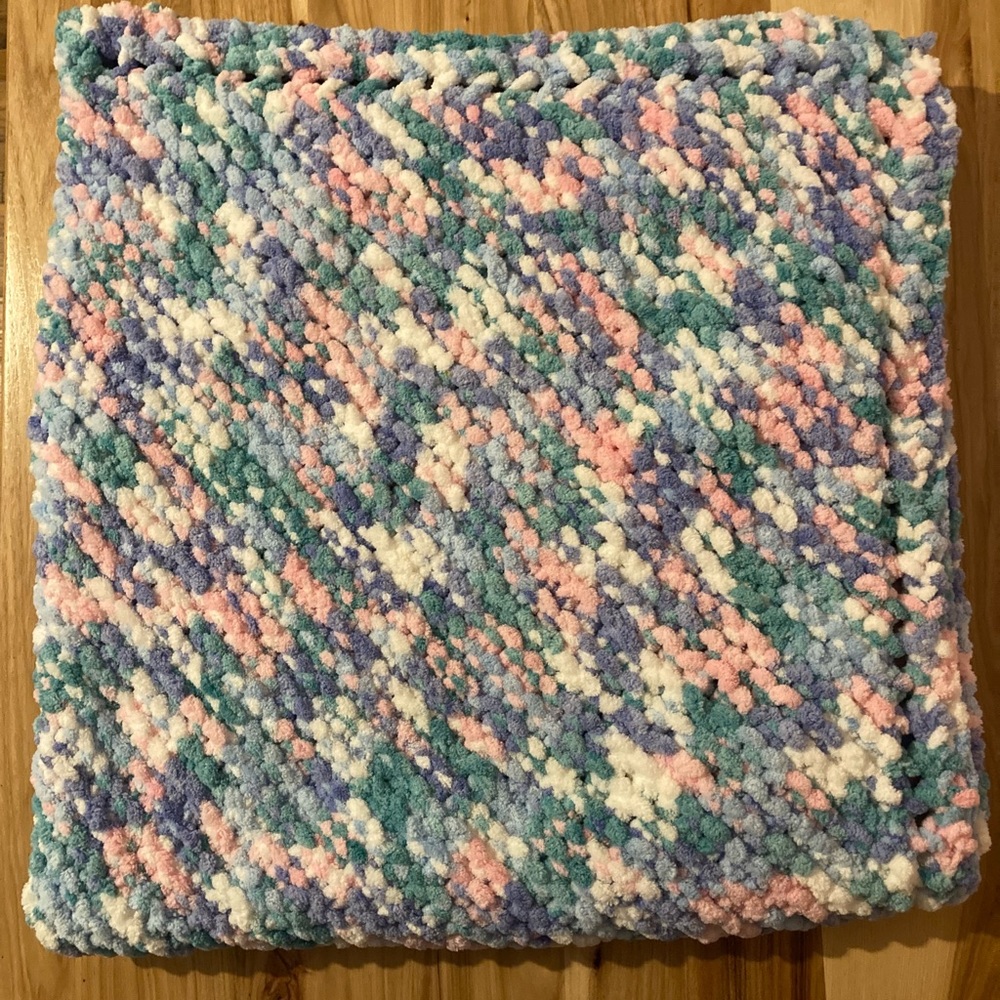 Knitted blanket